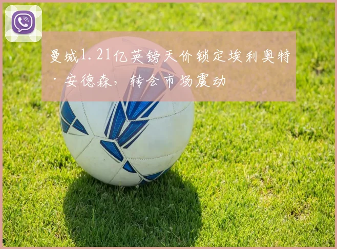 曼城1.21亿英镑天价锁定埃利奥特·安德森，转会市场震动